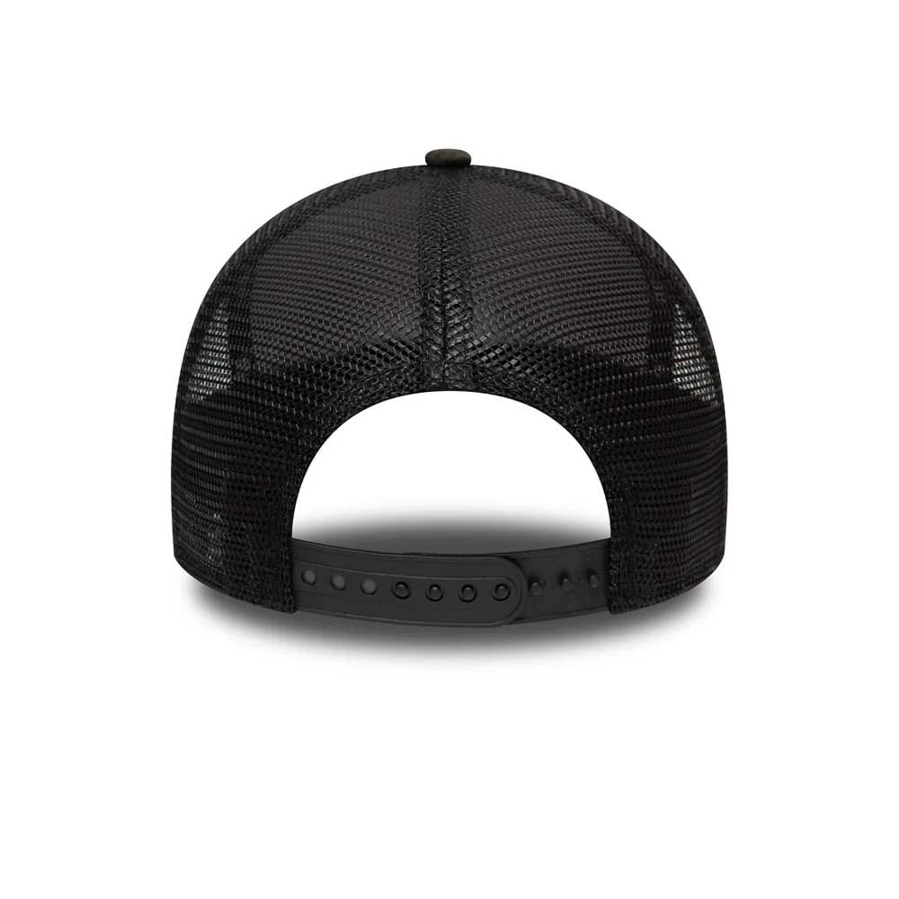 New Era 9FORTY A-Frame L.A. Lakers Trucker Cap - NBA Shadow Tech - Schwarz - Image 2