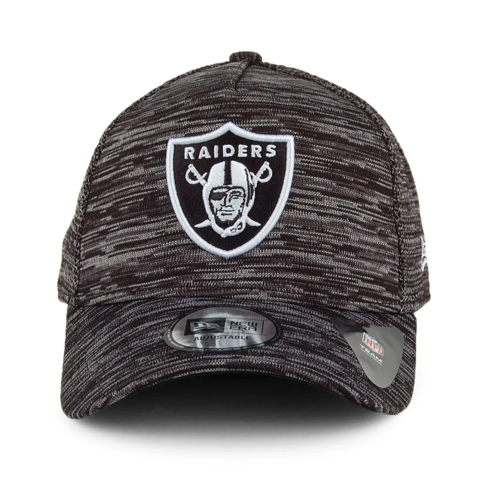 New Era 9FORTY A-Frame Las Vegas Raiders Baseball Cap - Engineered Fit - Schwarz-Mix - Image 2