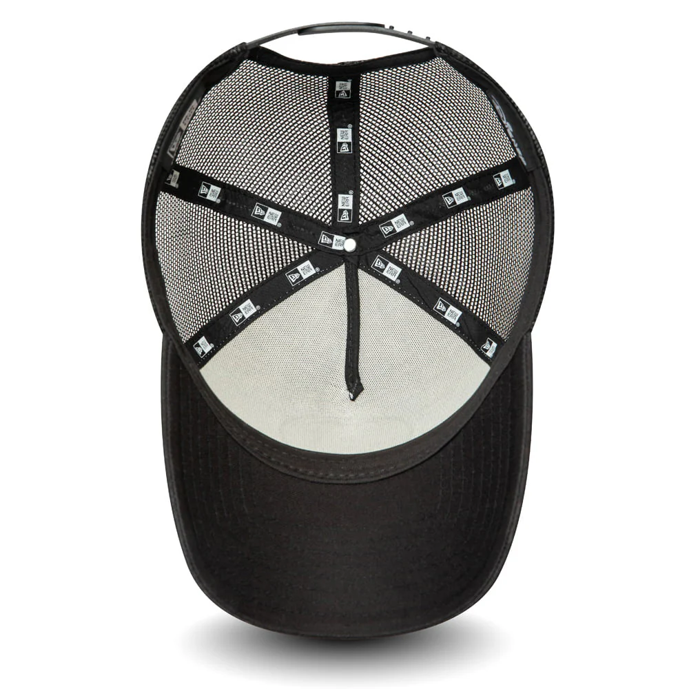 New Era 9FORTY A-Frame Mickey Mouse Trucker Cap - Disney Character - Schwarz-Weiß - Image 3