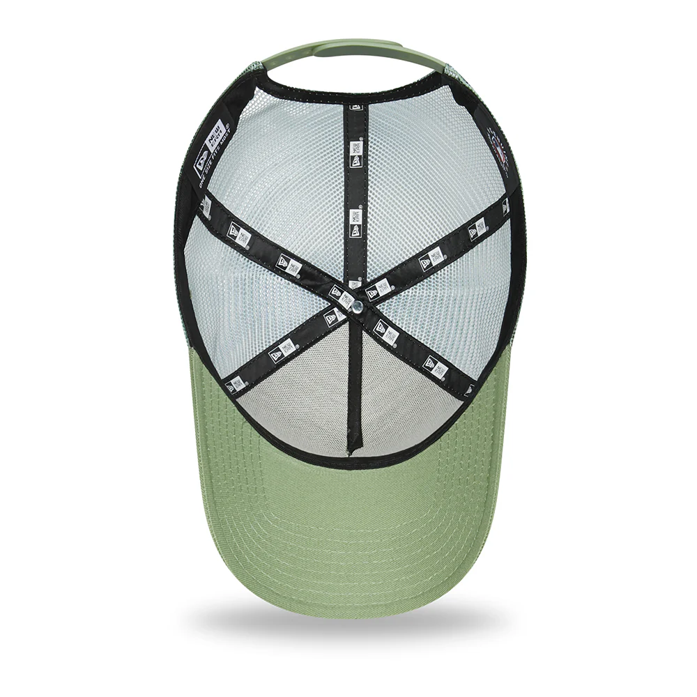 New Era 9FORTY A-Frame New York Yankees Trucker Cap - MLB League Essential - Jadegrün-Schwarz - Image 5