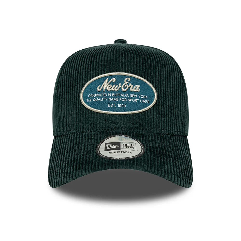 New Era 9FORTY A-Frame Snapback Cap - NE Patch Cord - Tiefes Türkis - Image 2