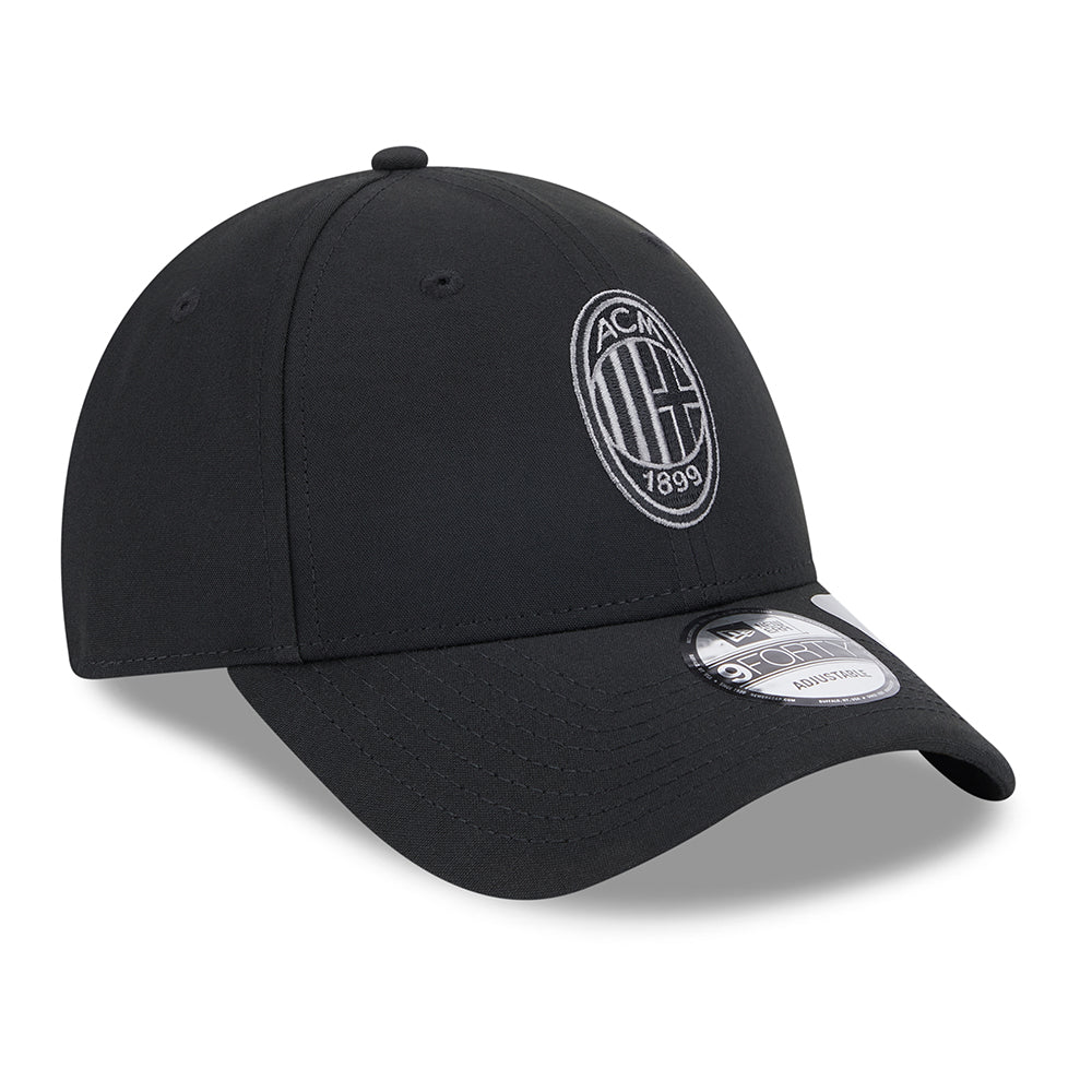 New Era 9FORTY AC Milan Baseball Cap - Repreve - Schwarz - Image 3