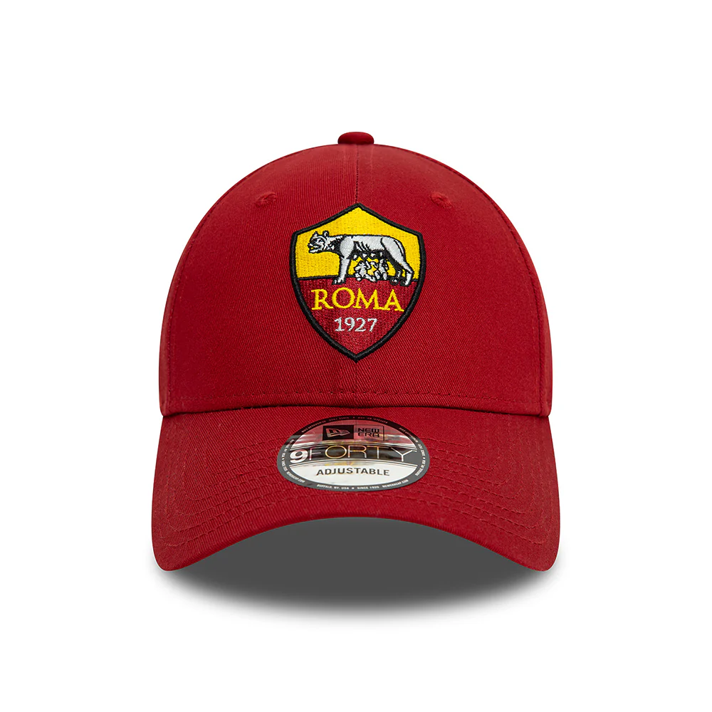 New Era 9FORTY AS Roma Baseball Cap - Core - Rot - Image 2