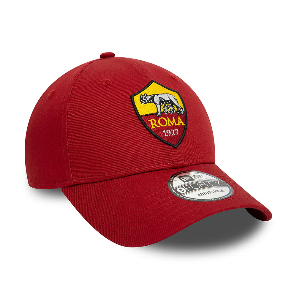 New Era 9FORTY AS Roma Baseball Cap - Core - Rot - Image 3