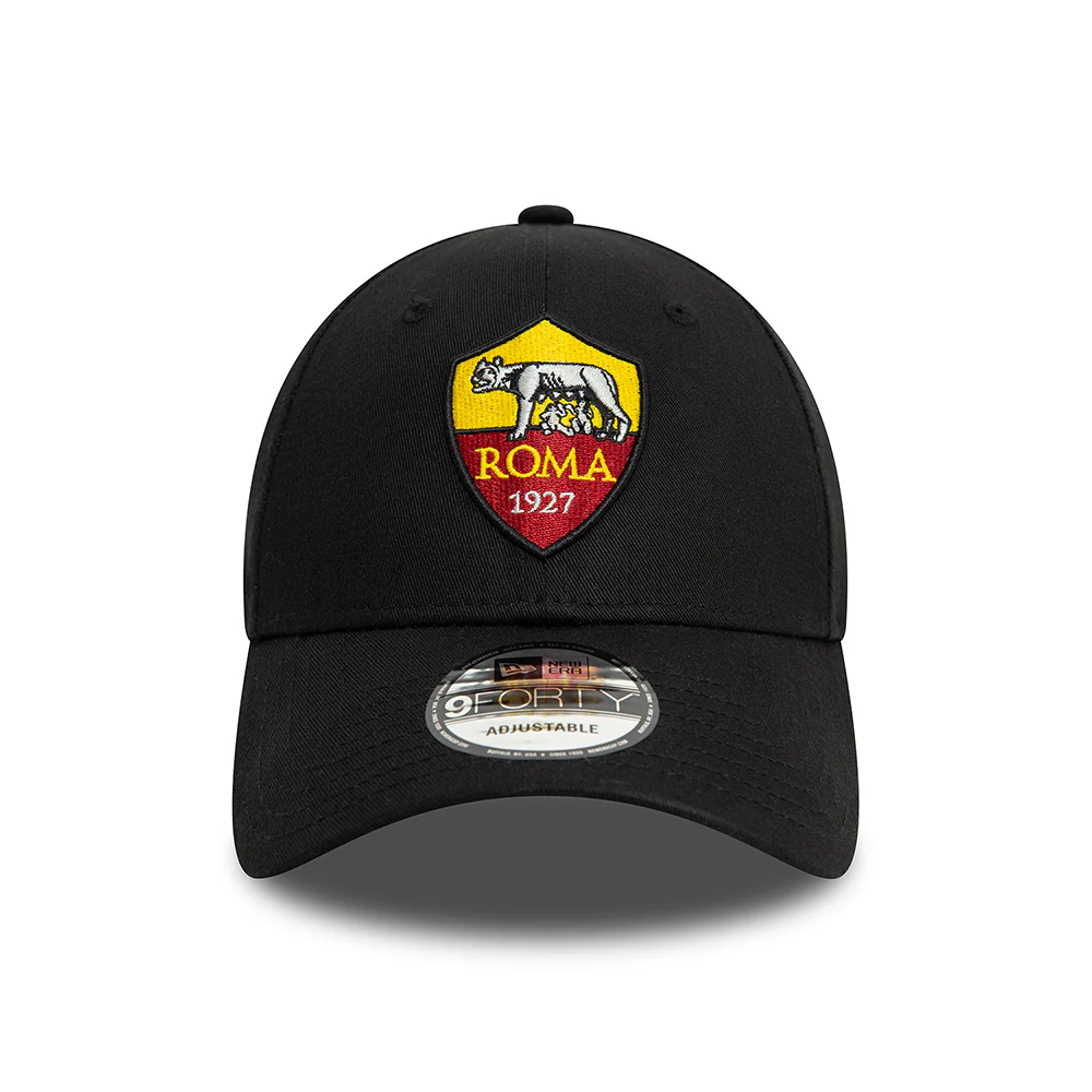 New Era 9FORTY AS Roma Baseball Cap - Core - Schwarz - Image 2