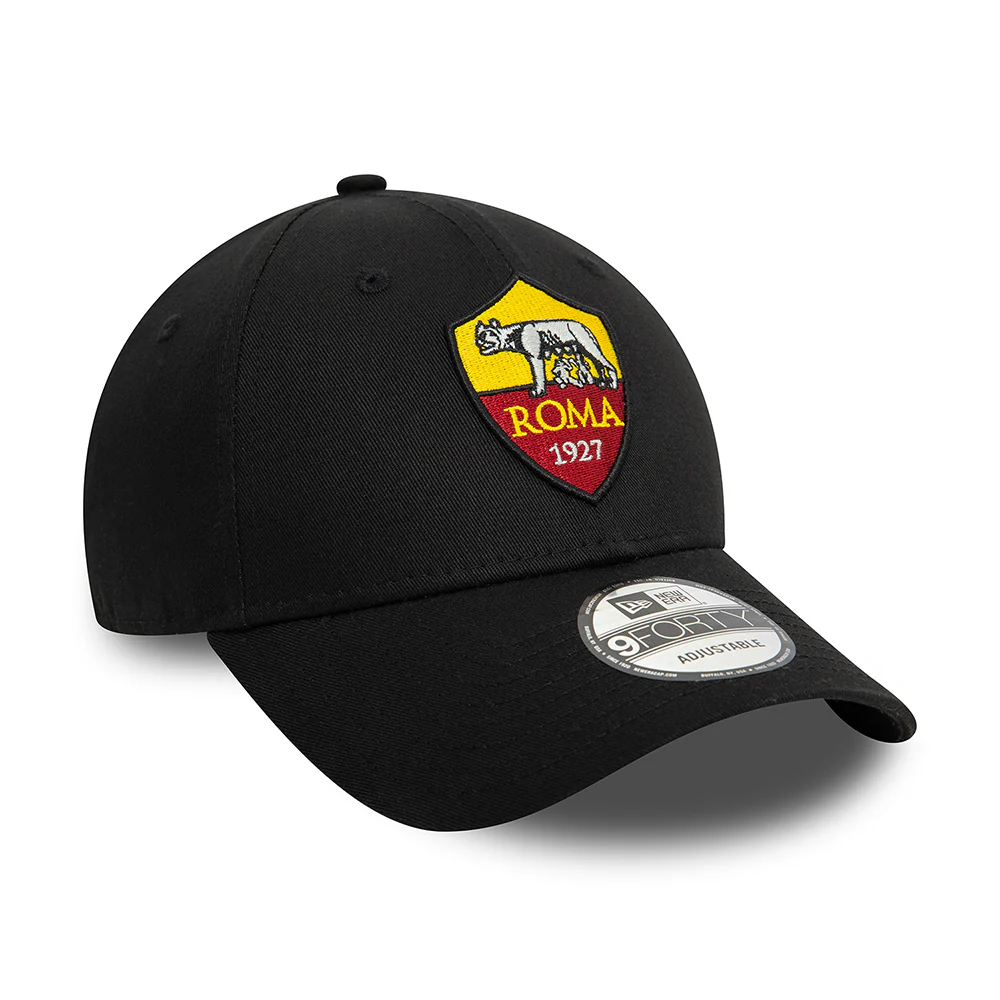 New Era 9FORTY AS Roma Baseball Cap - Core - Schwarz - Image 3