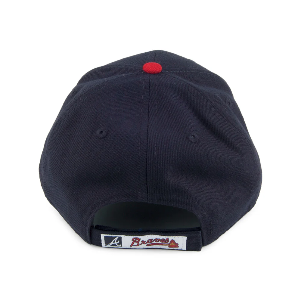 New Era 9FORTY Atlanta Braves Baseball Cap - League - Marineblau-Rot - Image 3