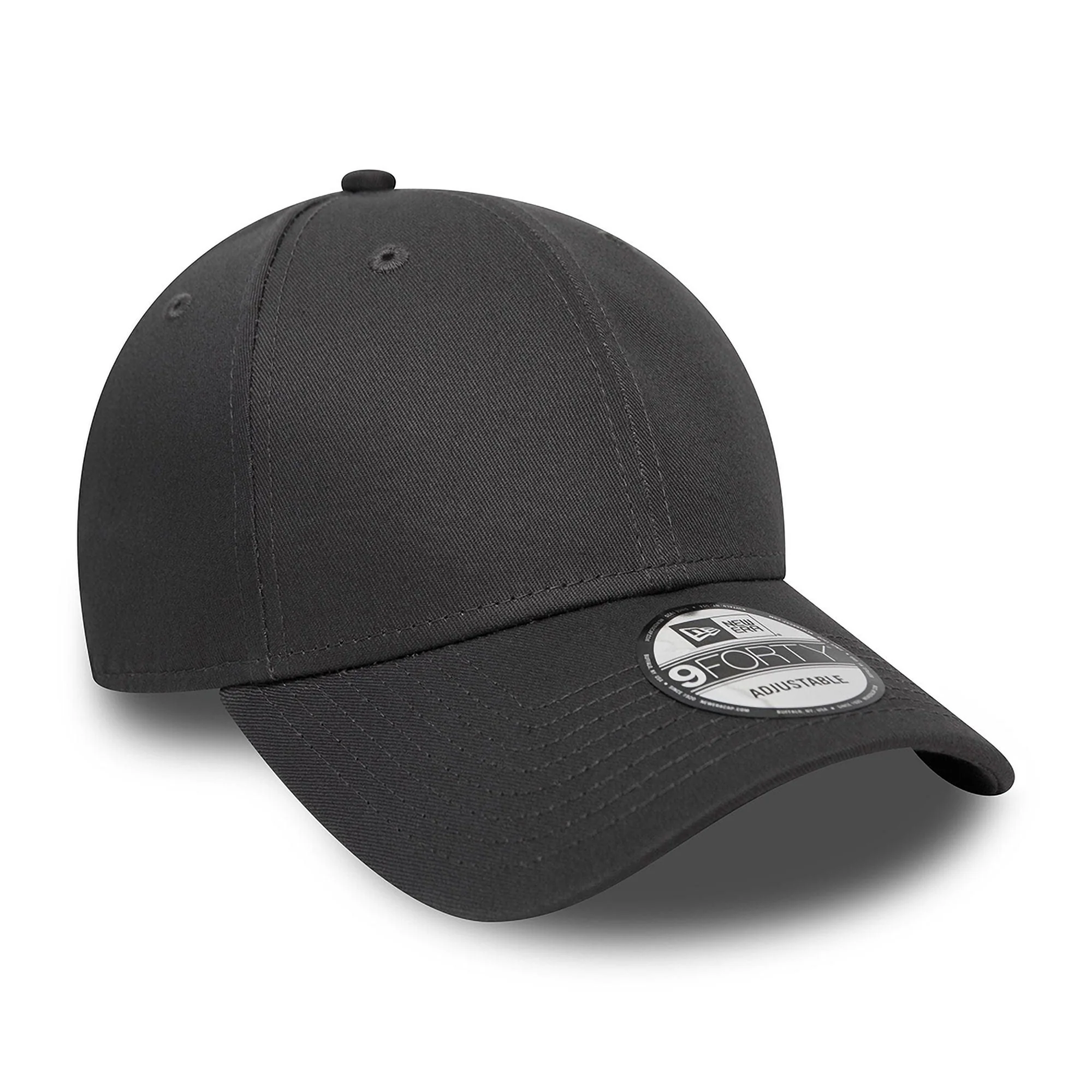 New Era 9FORTY Blank Baseball Cap - Flag Collection - Anthrazit - Image 2