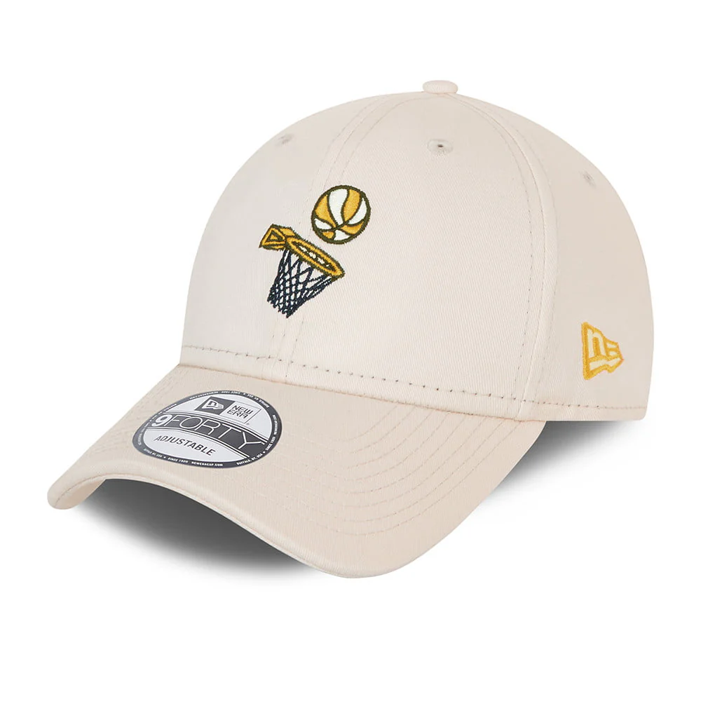 New Era 9FORTY Baseball Cap - NE Sports - Beige