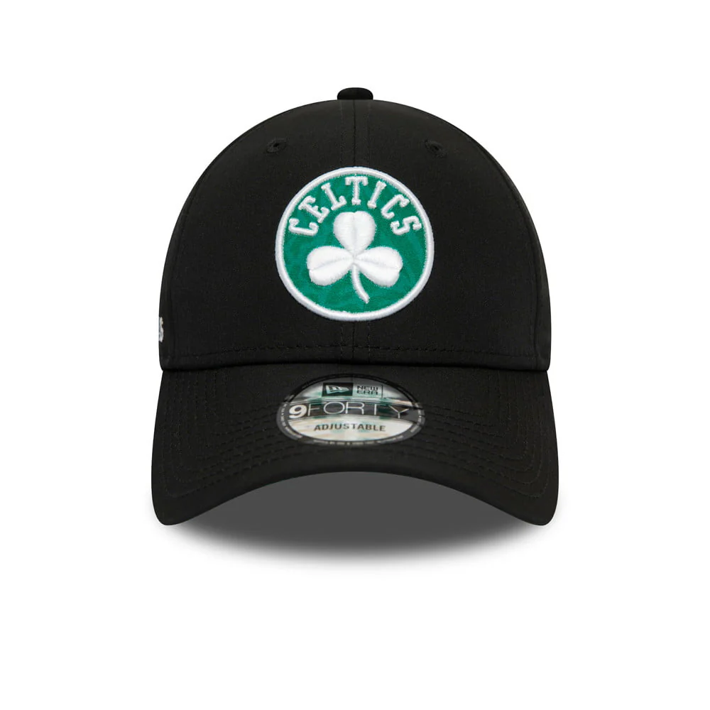 New Era 9FORTY Boston Celtics Baseball Cap - NBA Hook - Schwarz - Image 2