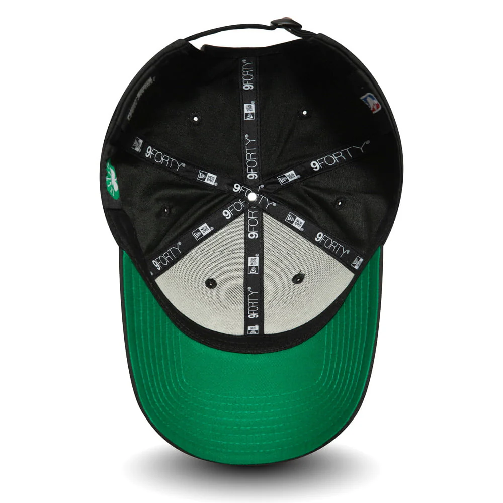 New Era 9FORTY Boston Celtics Baseball Cap - NBA Hook - Schwarz - Image 5