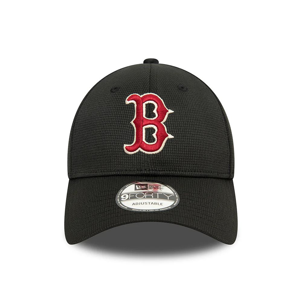 New Era 9FORTY Boston Red Sox Baseball Cap - MLB Pivot Knit - Schwarz - Image 2