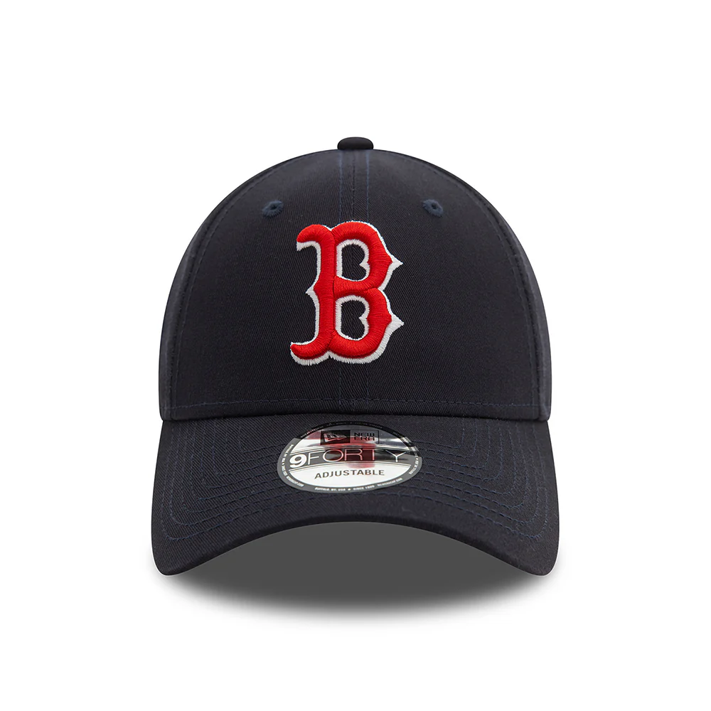 New Era 9FORTY Boston Red Sox Baseball Cap - MLB Side Patch - Marineblau - Image 2