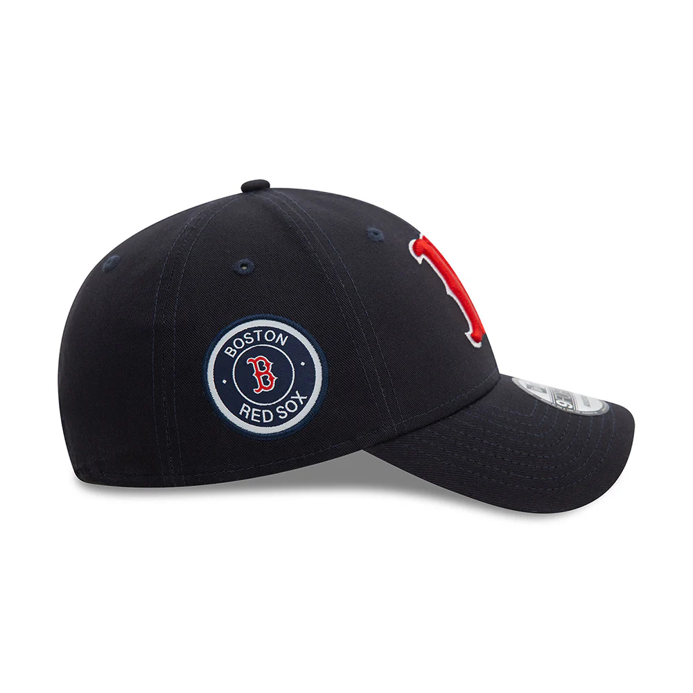 New Era 9FORTY Boston Red Sox Baseball Cap - MLB Side Patch - Marineblau - Image 4