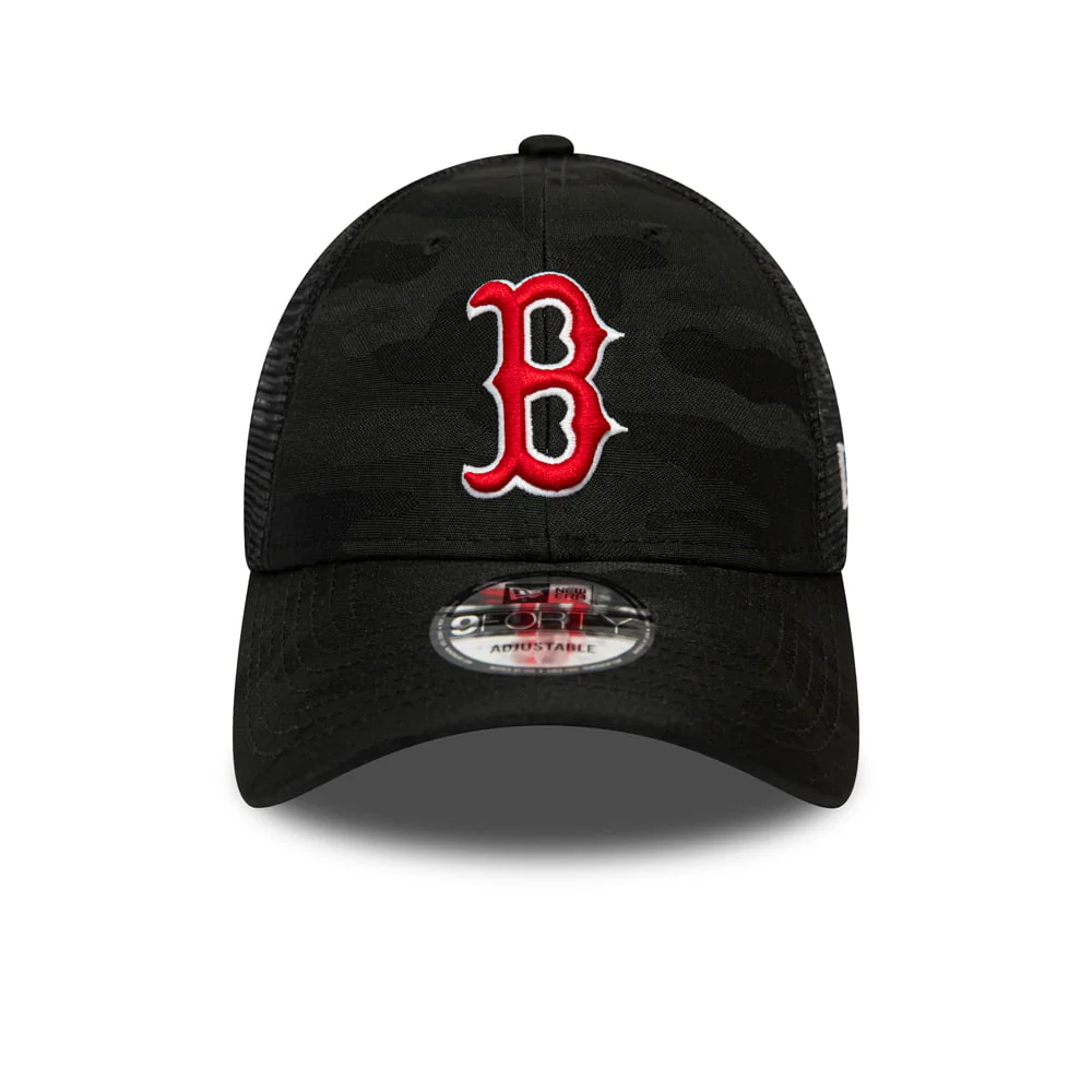 New Era 9FORTY Boston Red Sox Trucker Cap MLB Seasonal The League - Schwarz - Image 2