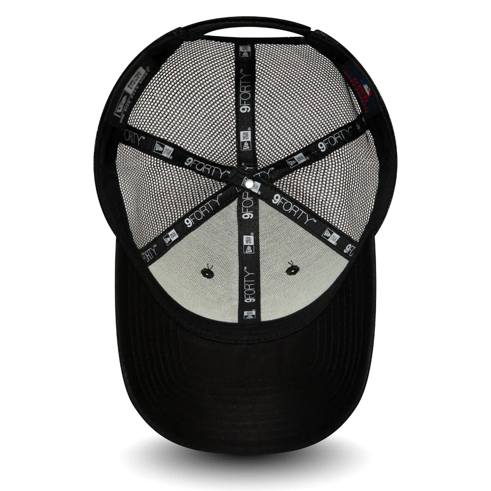 New Era 9FORTY Boston Red Sox Trucker Cap MLB Seasonal The League - Schwarz - Image 5