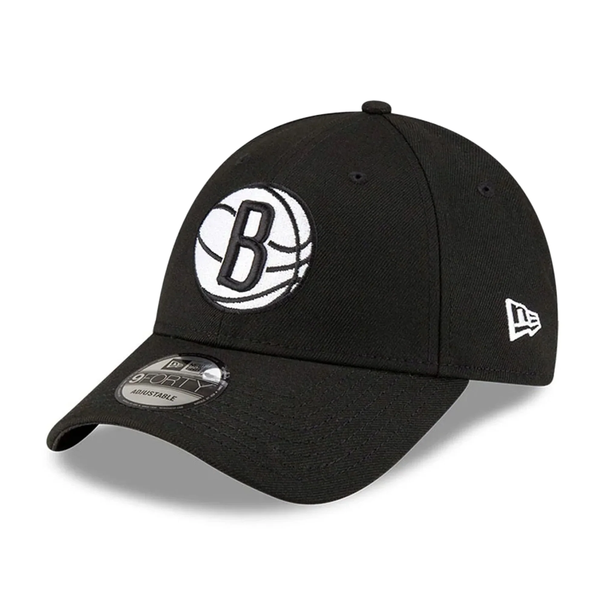 New Era 9FORTY Brooklyn Nets Baseball Cap - NBA The League - Schwarz