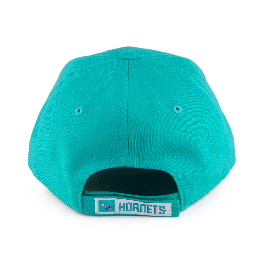 New Era 9FORTY Charlotte Hornets Baseball Cap - NBA The League - Petrol - Image 3