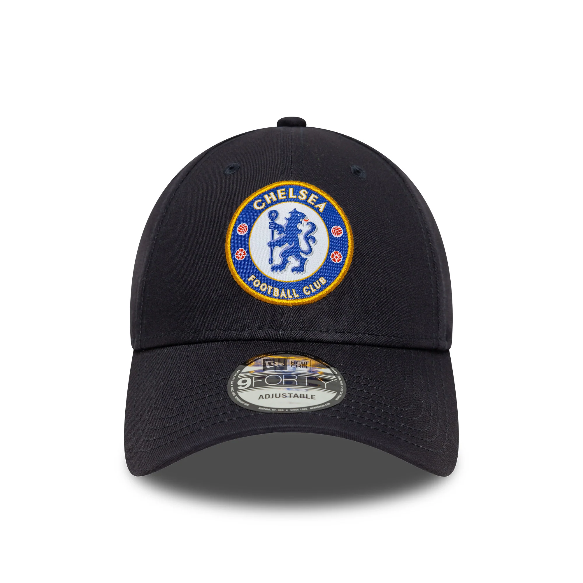 New Era 9FORTY Chelsea FC Baseball Cap - Core Lion Crest - Marineblau - Image 2