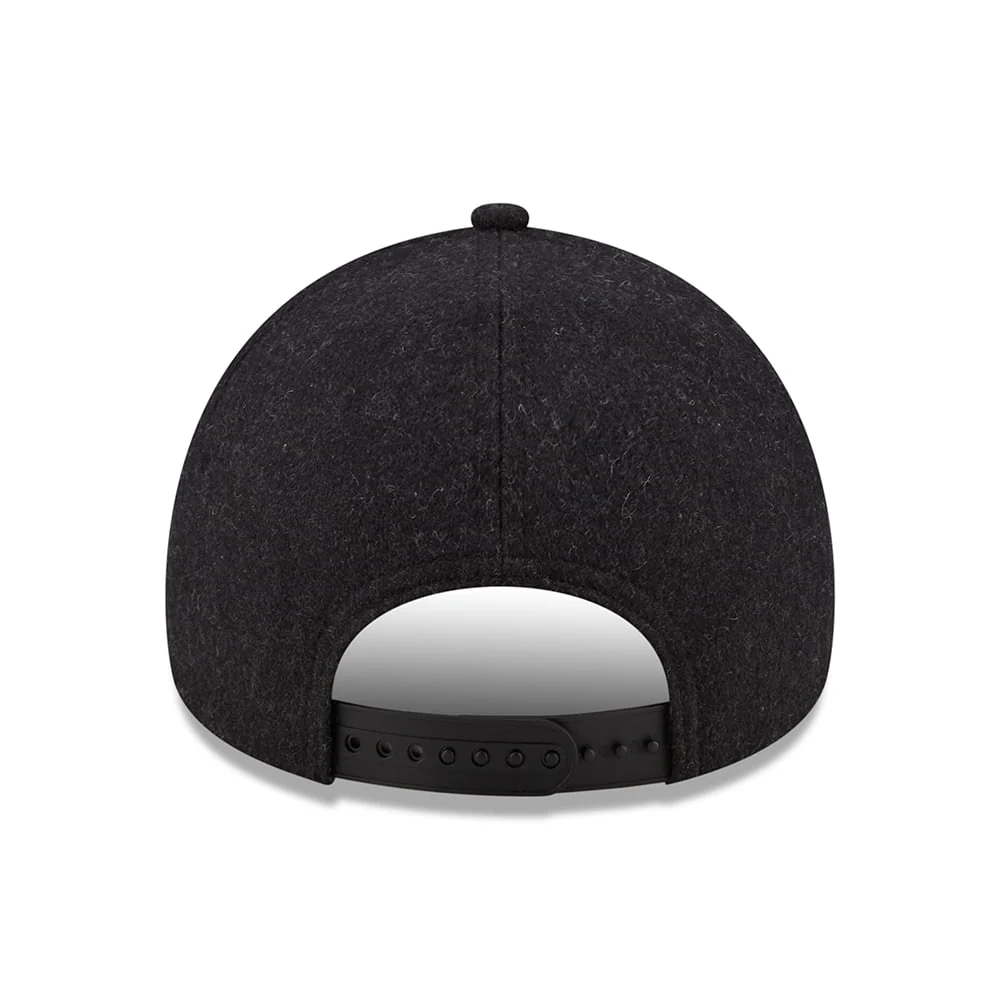 New Era 9FORTY Chicago Bulls Baseball Cap - NBA Melton E-Frame - Schwarz - Image 3