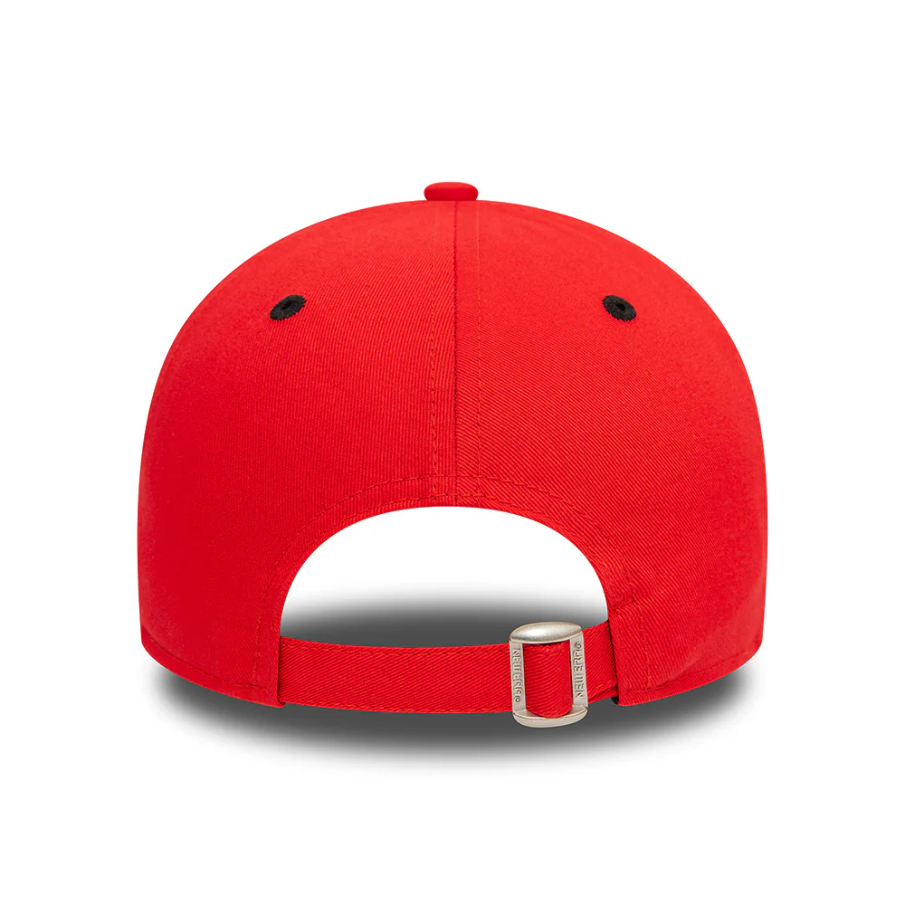 New Era 9FORTY Chicago Bulls Baseball Cap - NBA Side Patch - Rot-Schwarz - Image 5