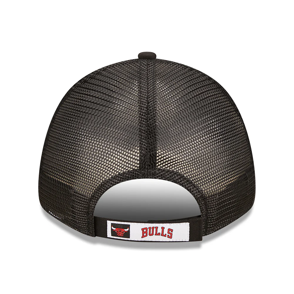 New Era 9FORTY Chicago Bulls Trucker Cap - NBA Home Field II - Schwarz - Image 4