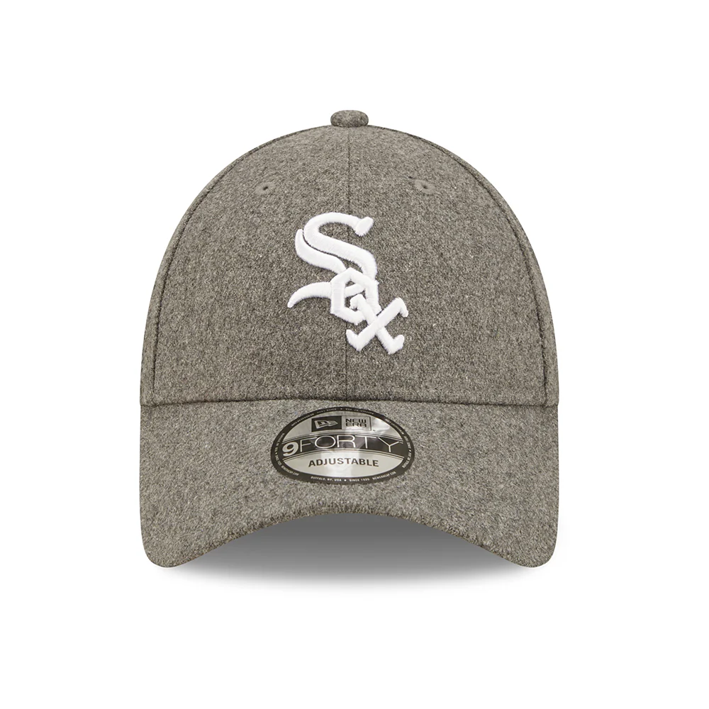 New Era 9FORTY Chicago White Sox Baseball Cap - MLB Melton The League - Grau-Weiß - Image 2