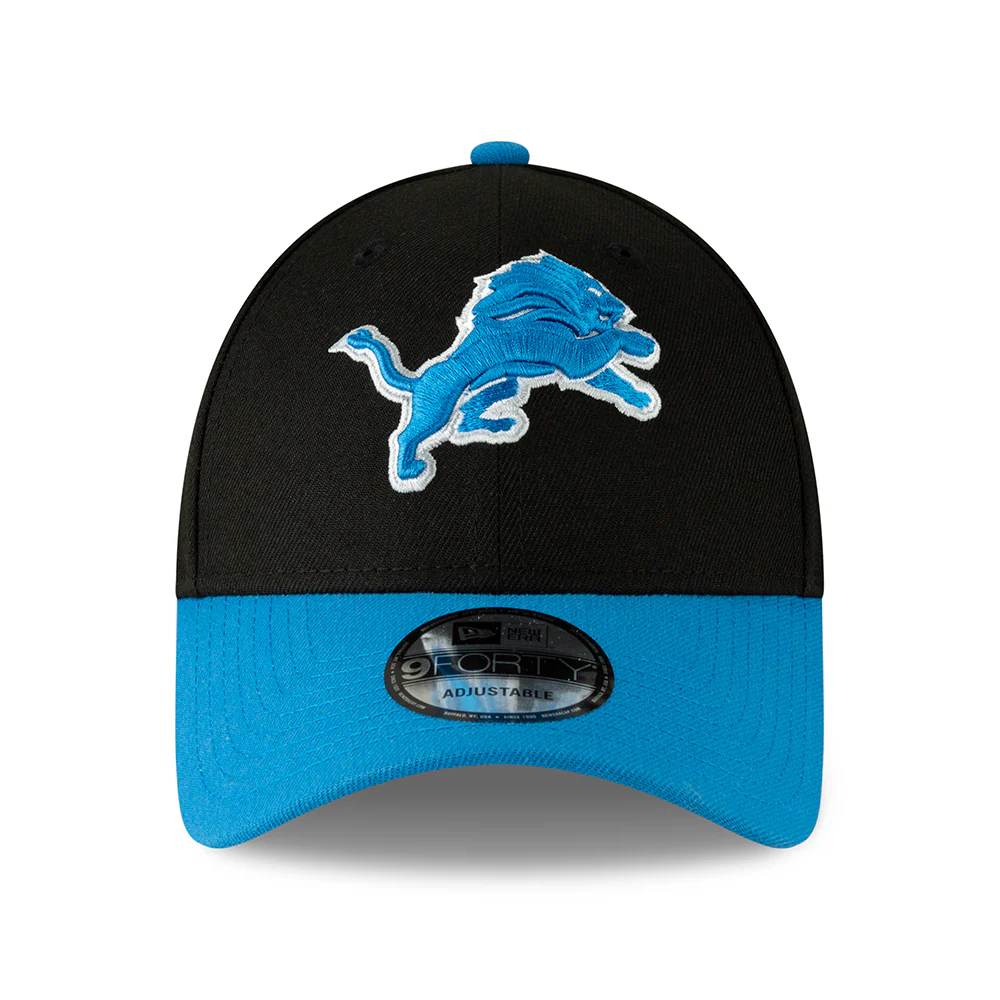 New Era 9FORTY Detroit Lions Baseball Cap - NFL The League - Schwarz-Blau - Image 2