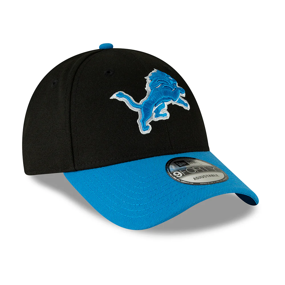 New Era 9FORTY Detroit Lions Baseball Cap - NFL The League - Schwarz-Blau - Image 3