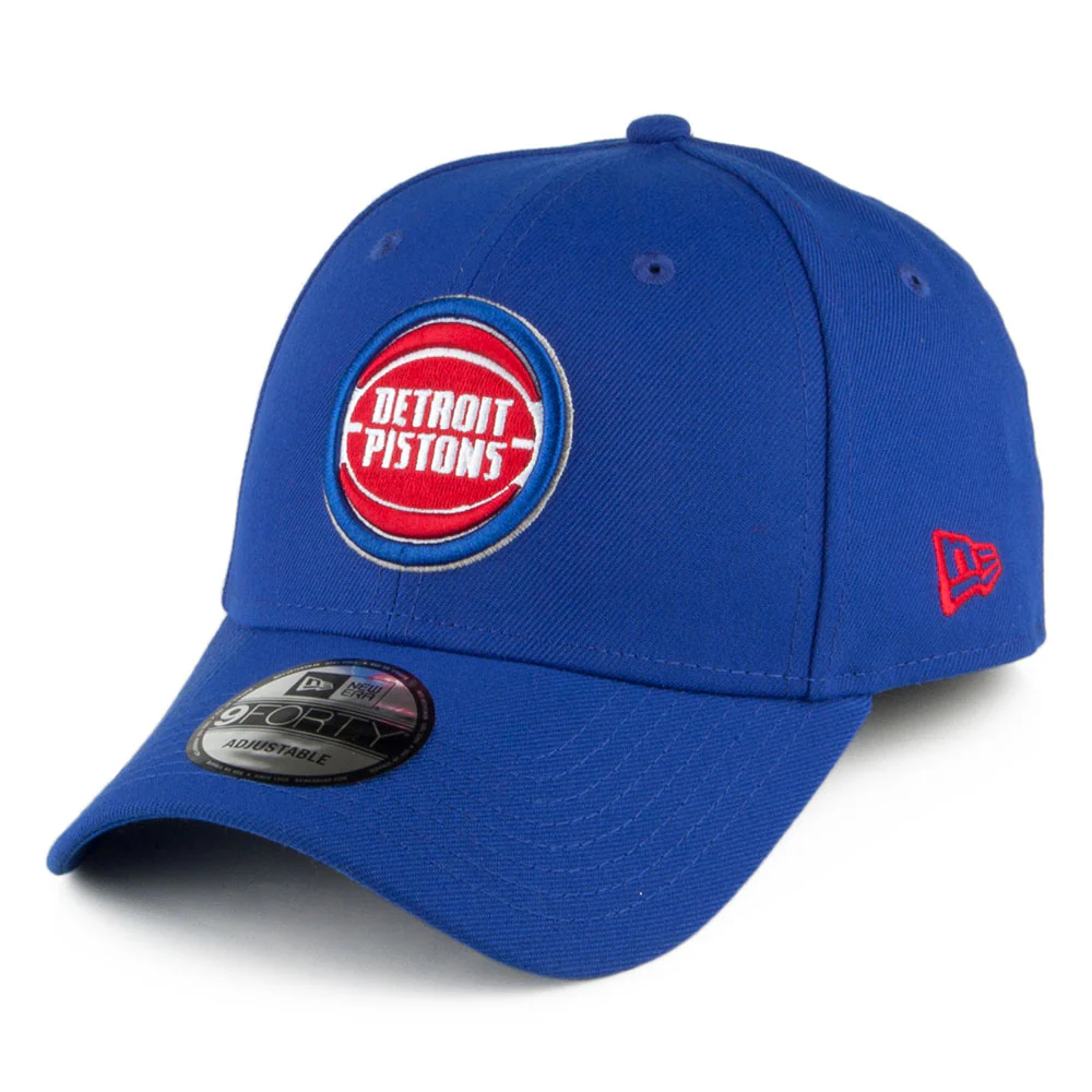 New Era 9FORTY Detroit Pistons Baseball Cap - NBA the League - Blau