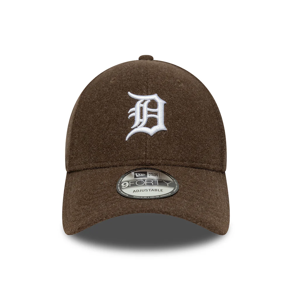 New Era 9FORTY Detroit Tigers Baseball Cap - MLB Melton - Braun-Weiß - Image 2