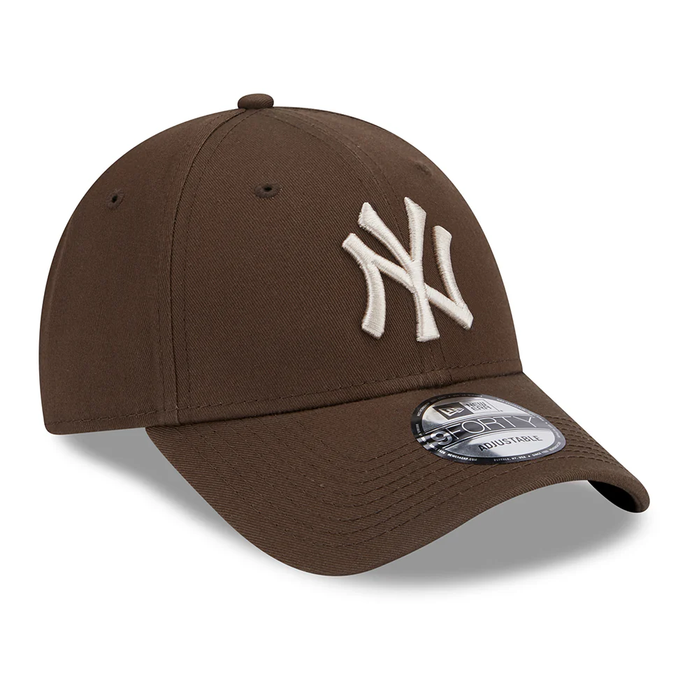 New Era 9FORTY New York Yankees Baseball Cap - MLB League Essential II - Braun-Steingrau - Image 3