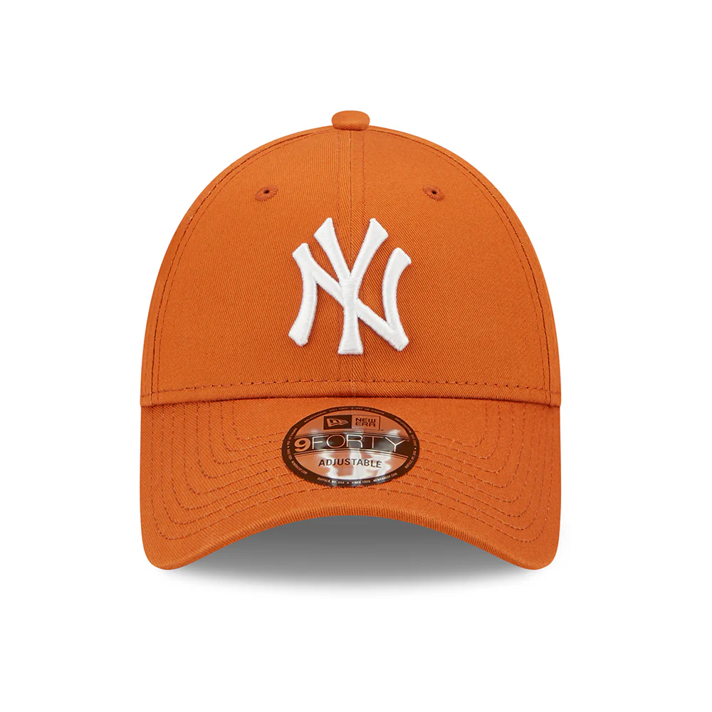 New Era 9FORTY New York Yankees Baseball Cap - MLB League Essential II - Rostrot-Weiß - Image 2