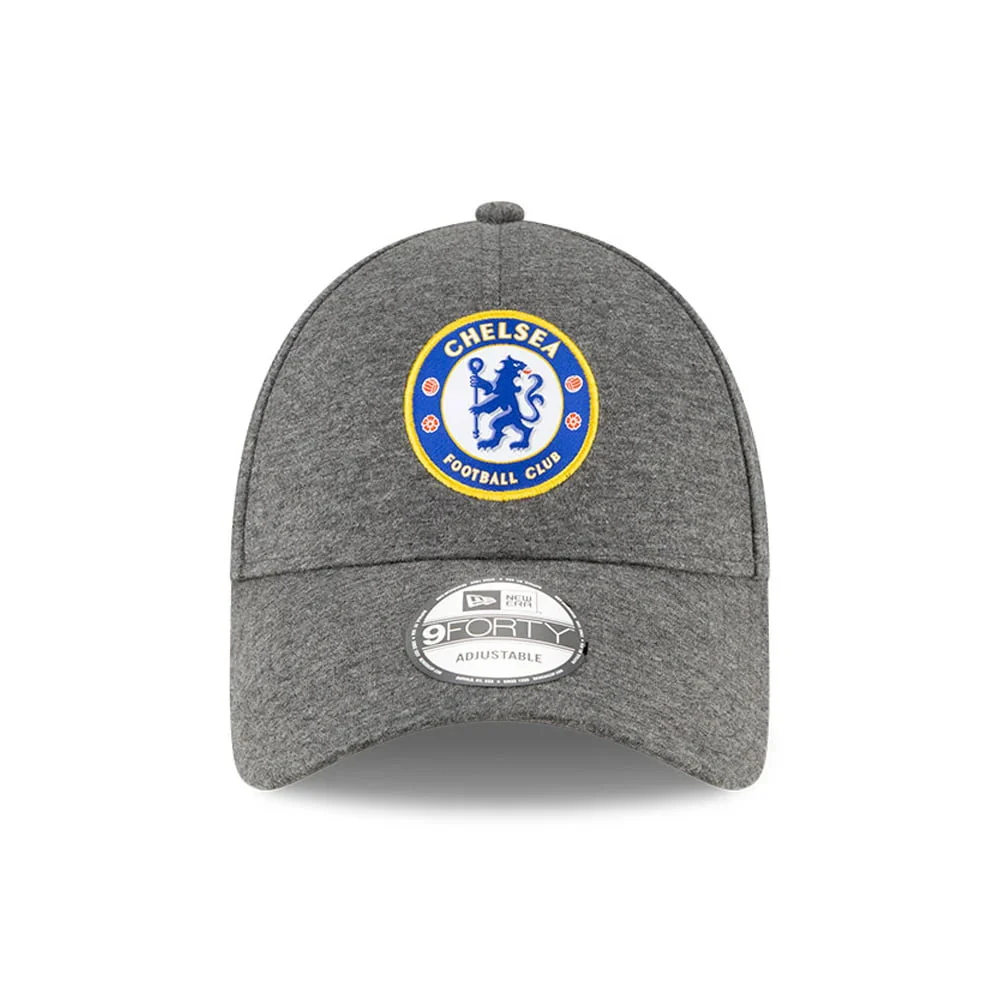 New Era 9FORTY Jersey Chelsea FC Baseball Cap Lion Crest - Grau - Image 2