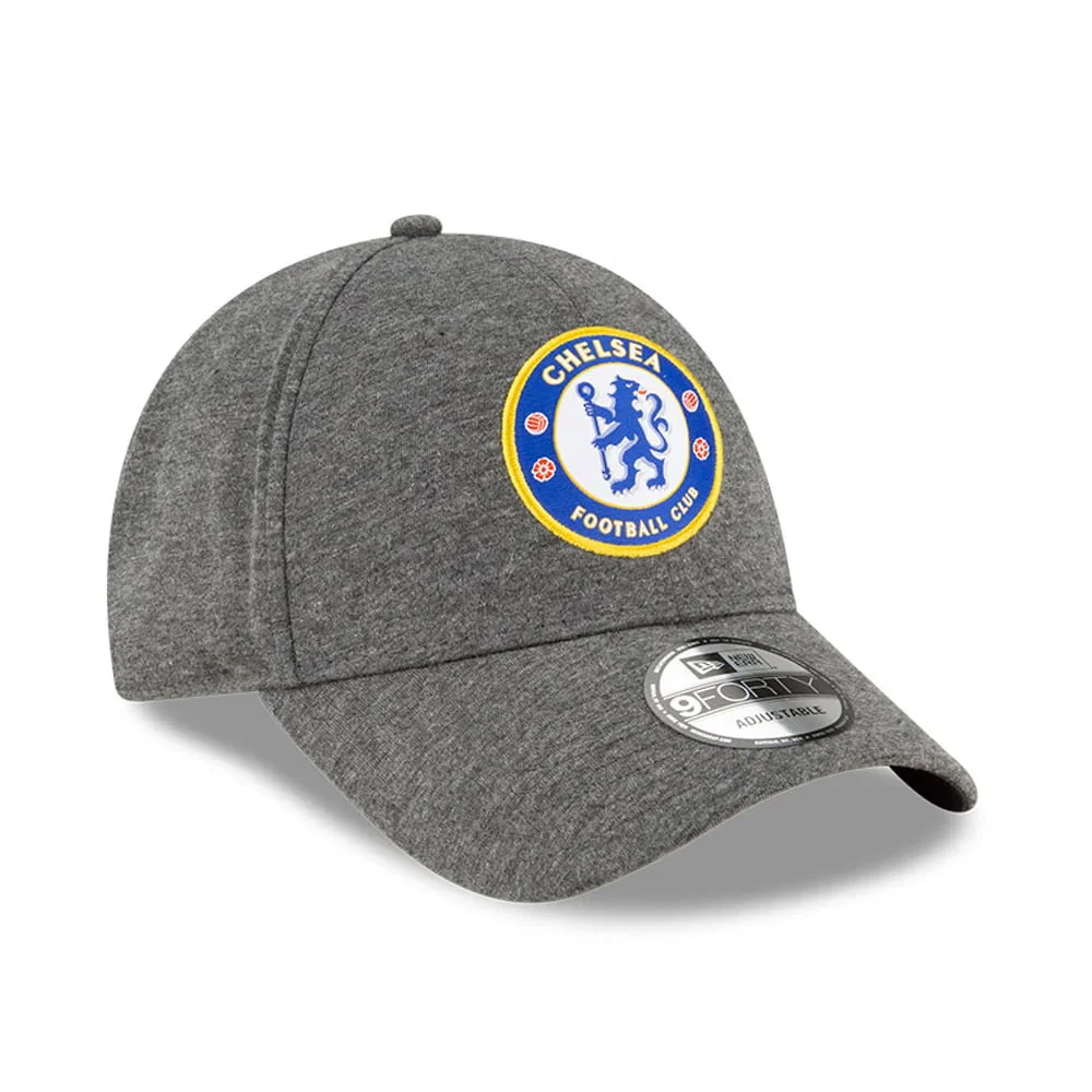 New Era 9FORTY Jersey Chelsea FC Baseball Cap Lion Crest - Grau - Image 3