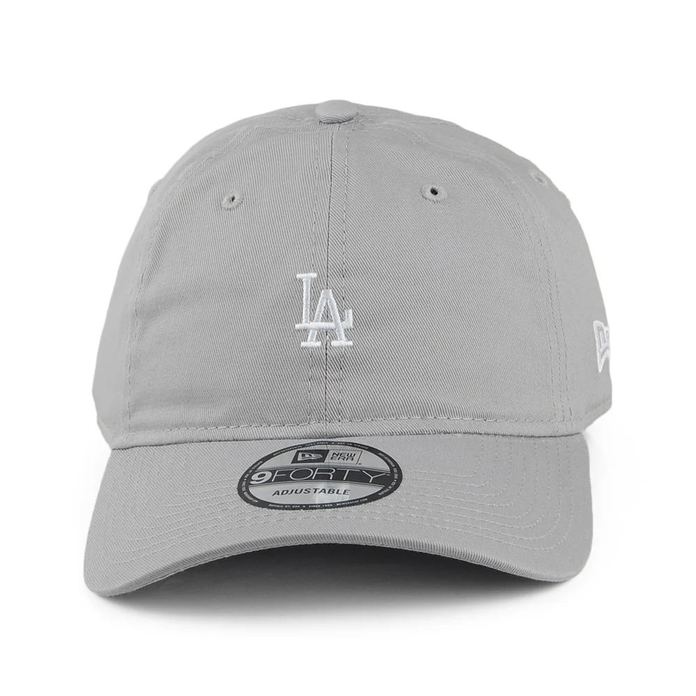 New Era 9FORTY L.A. Dodgers Baseball Cap - Essential Unstructured - Grau - Image 2