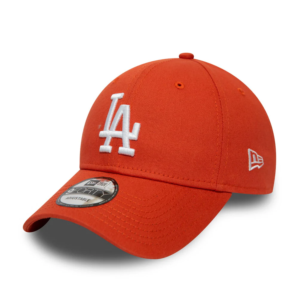 New Era 9FORTY L.A. Dodgers Baseball Cap - League Essential - Orange