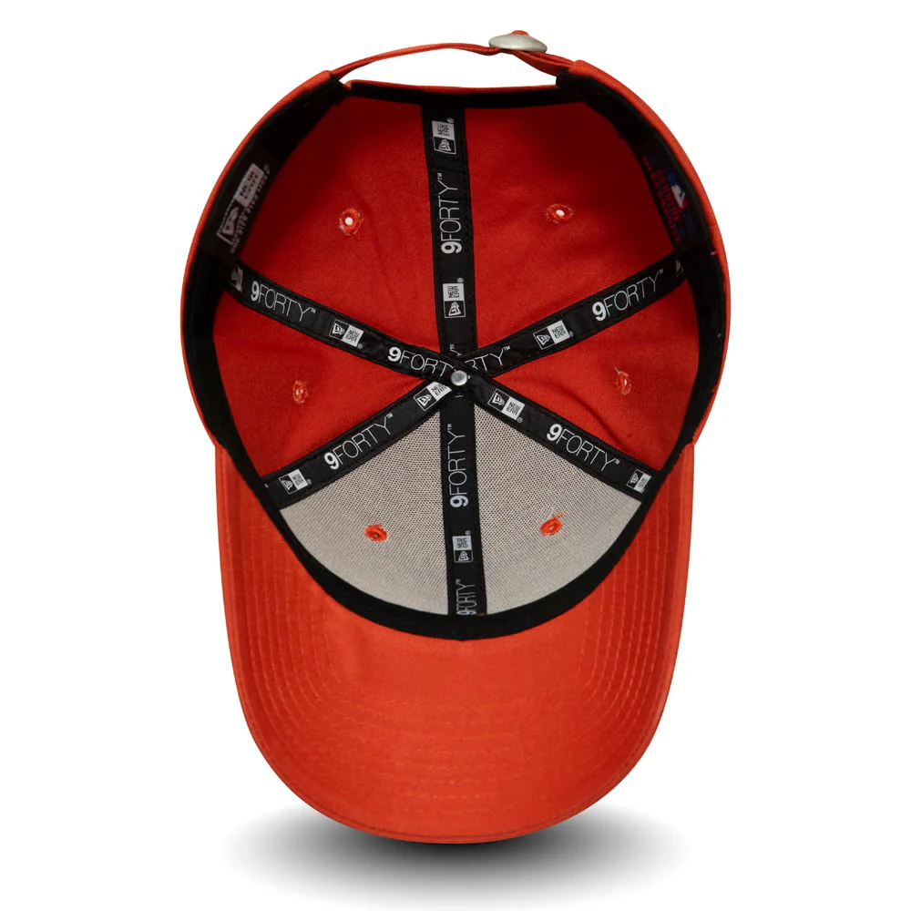 New Era 9FORTY L.A. Dodgers Baseball Cap - League Essential - Orange - Image 5