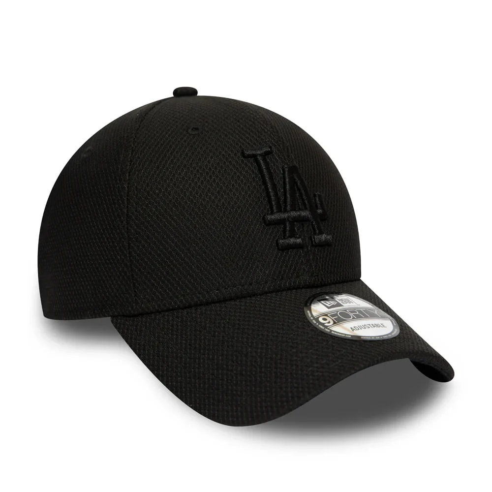 New Era 9FORTY L.A. Dodgers Baseball Cap - MLB Diamond Era Essential - Schwarz - Image 3
