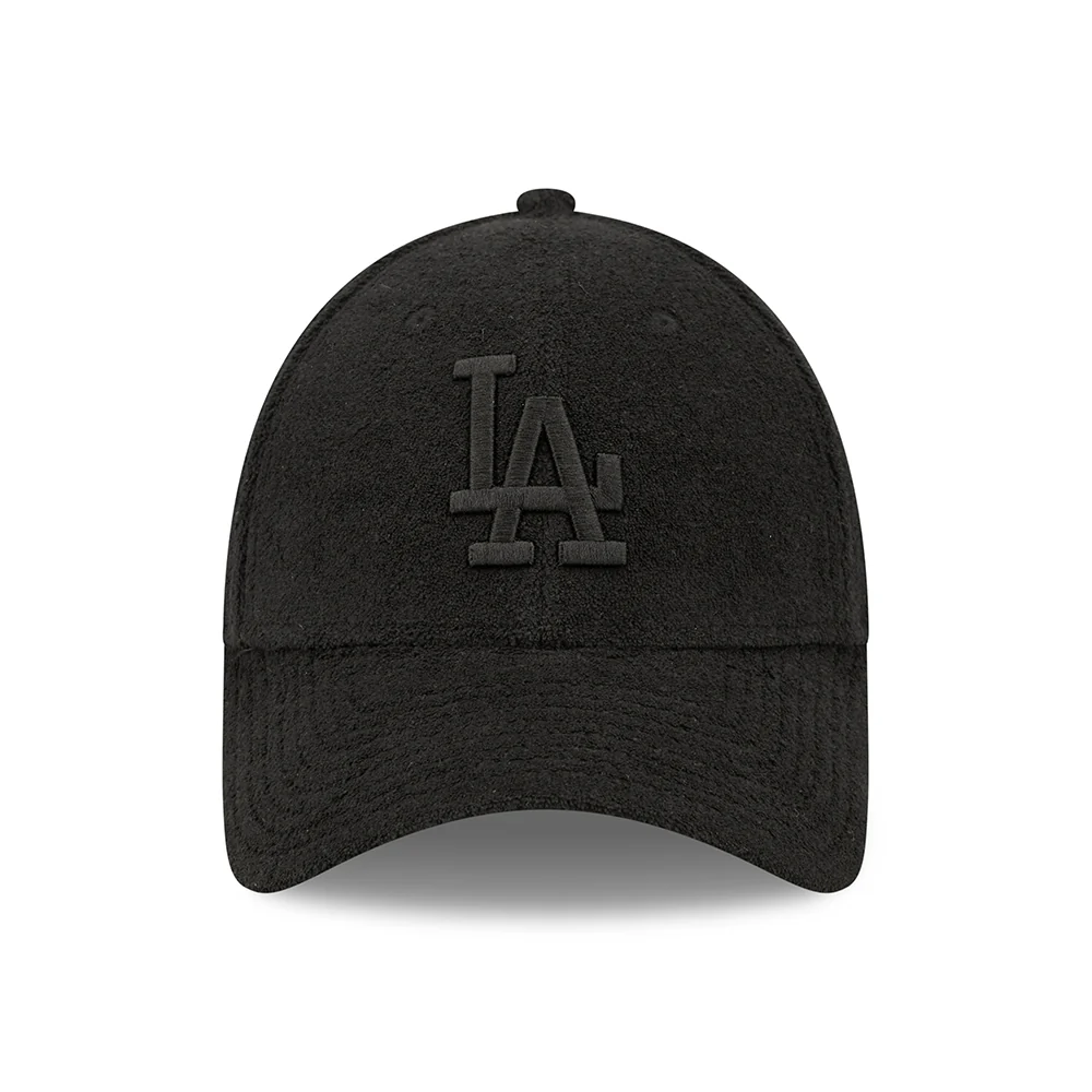 New Era 9FORTY L.A. Dodgers Baseball Cap - MLB Towelling - Schwarz - Image 2