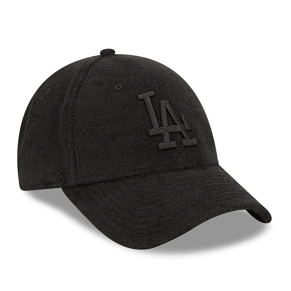 New Era 9FORTY L.A. Dodgers Baseball Cap - MLB Towelling - Schwarz - Image 3