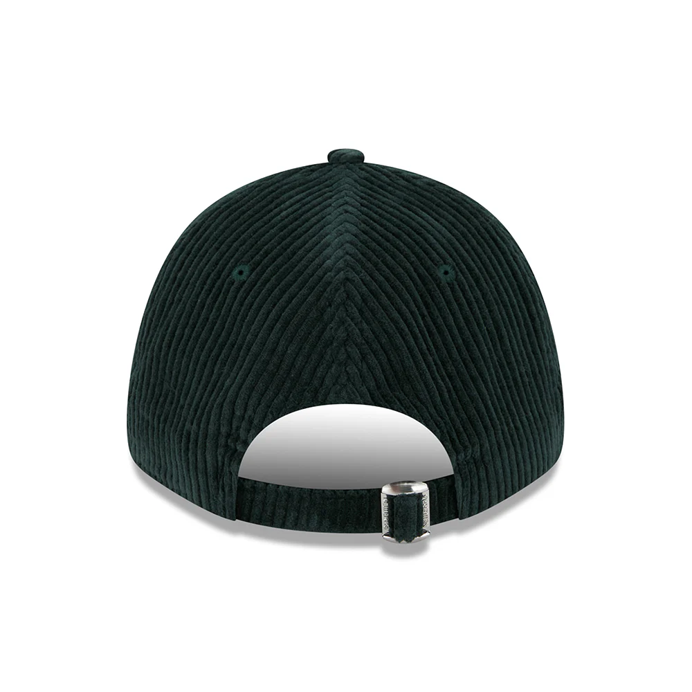New Era 9FORTY L.A. Dodgers Baseball Cap - MLB Wide Cord - Dunkelgrün-Steingrau - Image 4
