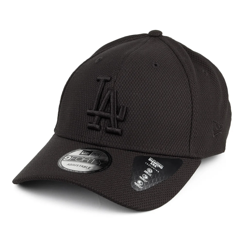 New Era 9FORTY L.A. Dodgers Snapback Cap - Diamond Era - Schwarz