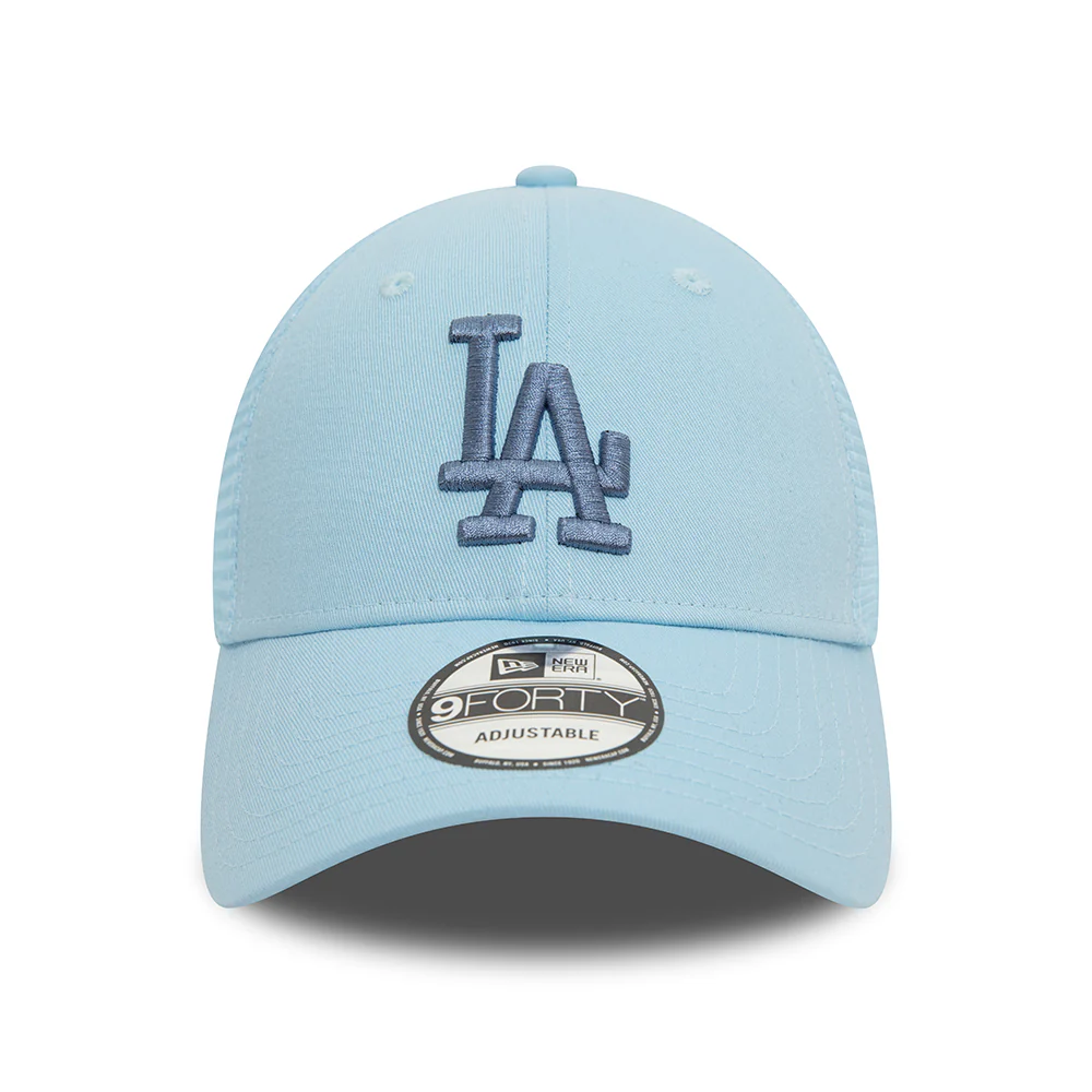 New Era 9FORTY L.A. Dodgers Trucker Cap - MLB Home Field - Eisblau-Blau - Image 2