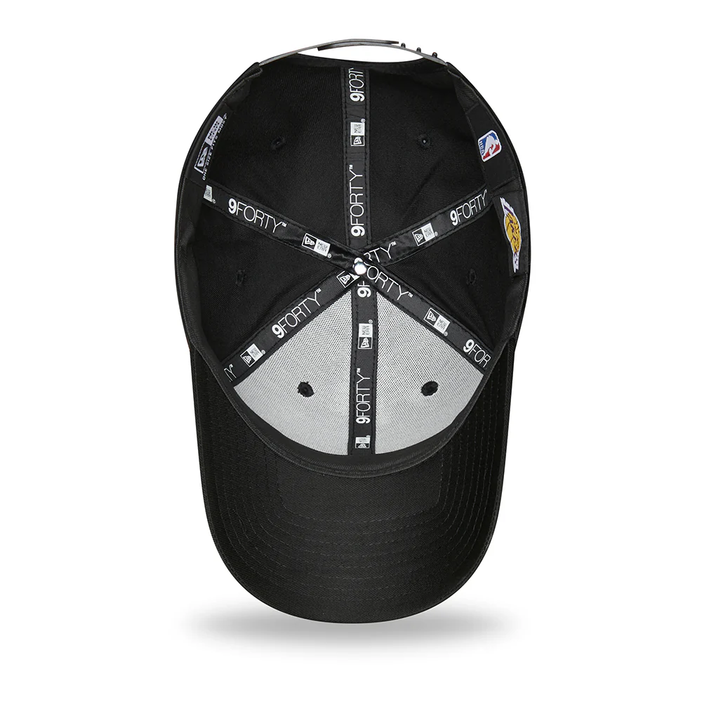 New Era 9FORTY L.A. Lakers Snapback Cap - NBA Foil Logo - Schwarz - Image 4