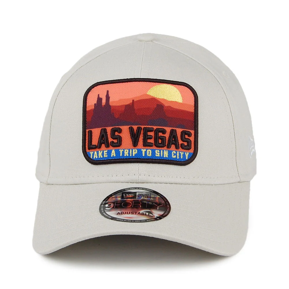 New Era 9FORTY Las Vegas Patch Baseball Cap - Steingrau - Image 2