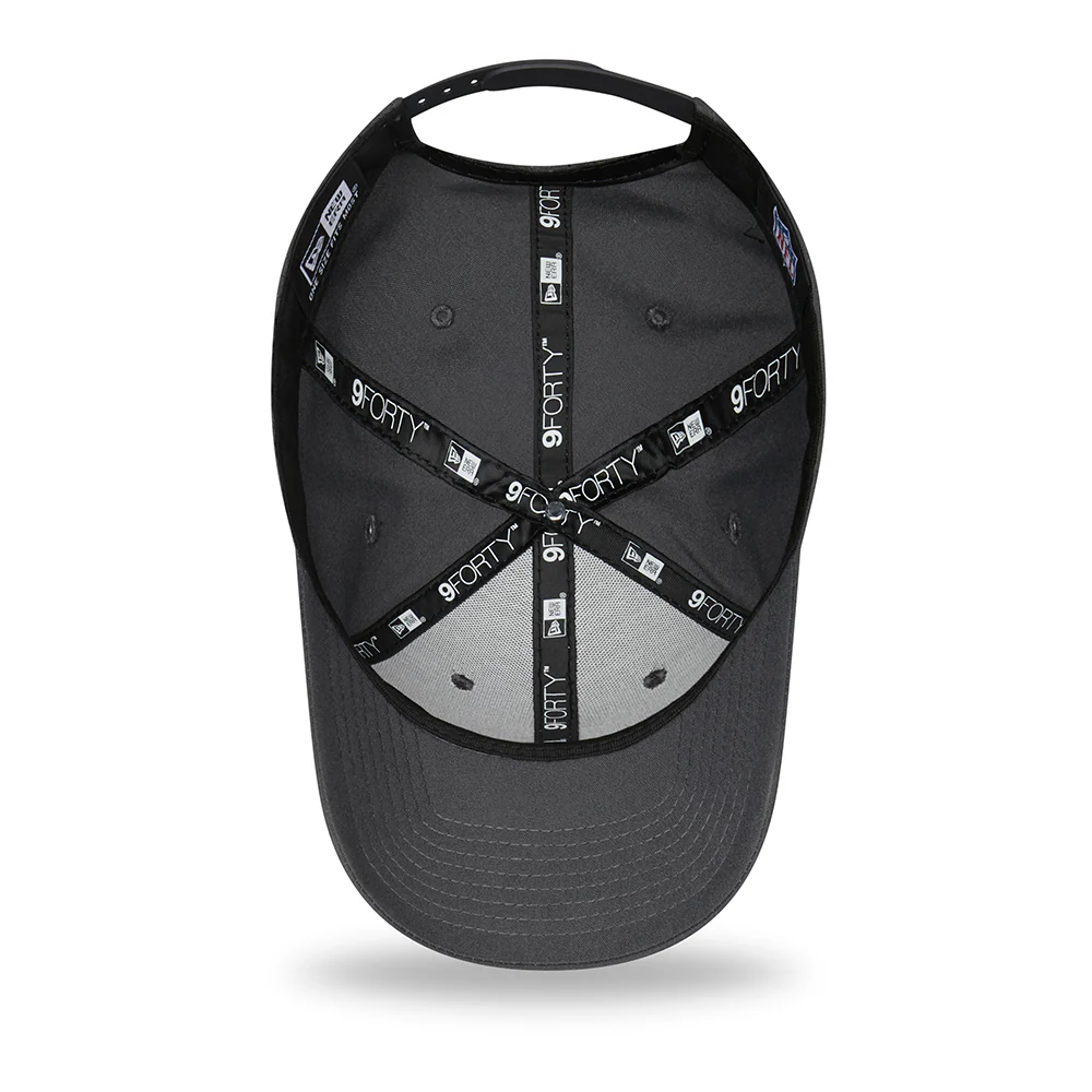 New Era 9FORTY Las Vegas Raiders Baseball Cap - NFL Monochrome - Graphitgrau - Image 4