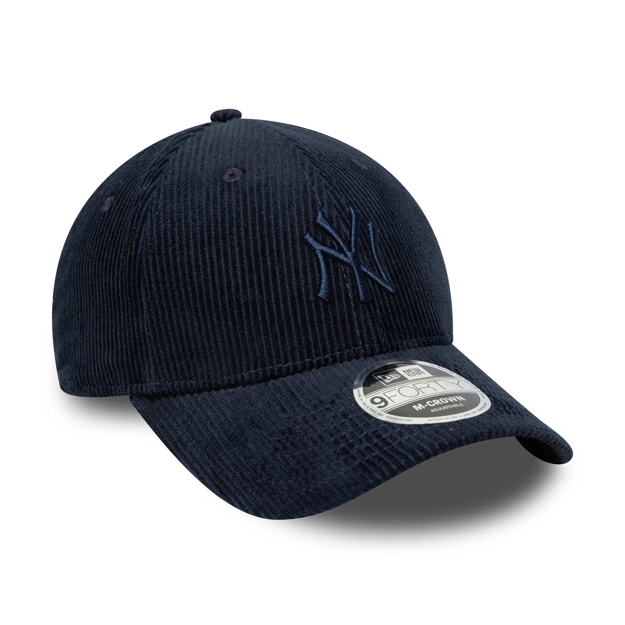 New Era 9FORTY M-Crown New York Yankees Baseball Cap - MLB Cord - Marineblau - Image 3