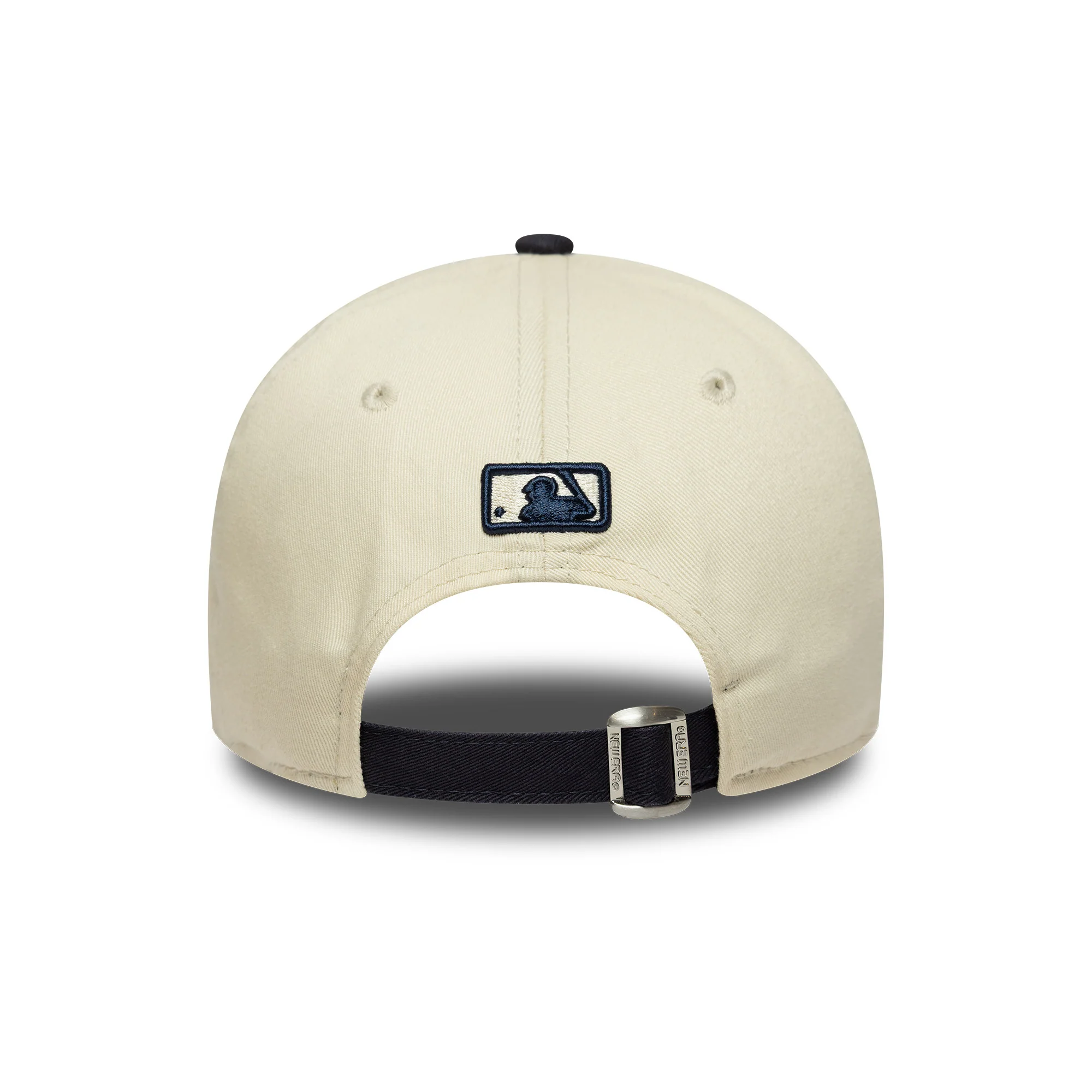 New Era 9FORTY M-Crown New York Yankees Baseball Cap - MLB Wordmark - Cremefarben-Marineblau - Image 4