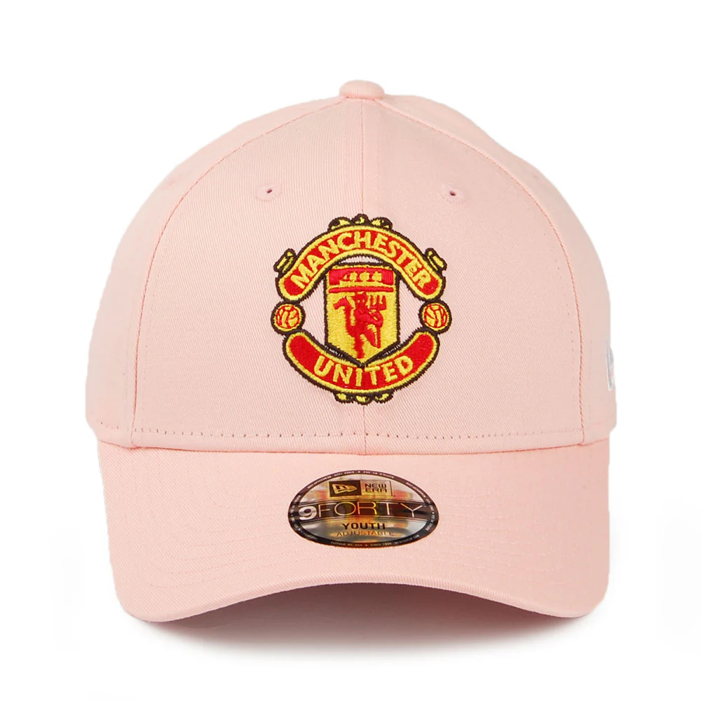 New Era 9FORTY Manchester United Baseball Cap aus Baumwolle - Rosa - Image 2